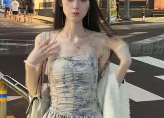 星颜社 – 迷人夏日，梦心玥的原图分享让你心动不已